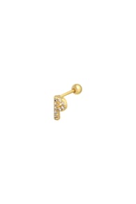 Color dorado / Piercing P Color dorado Cobre,Acero inoxidable Imagen15